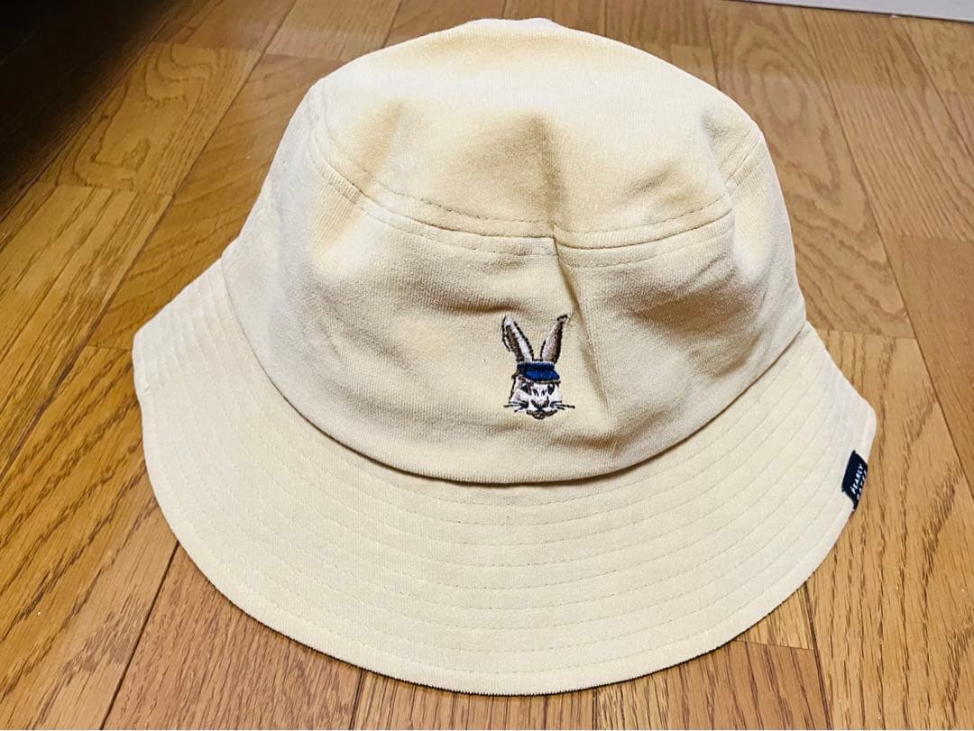 美品/使用2回　パーリーゲイツ　ラビット柄　ハット ベージュ