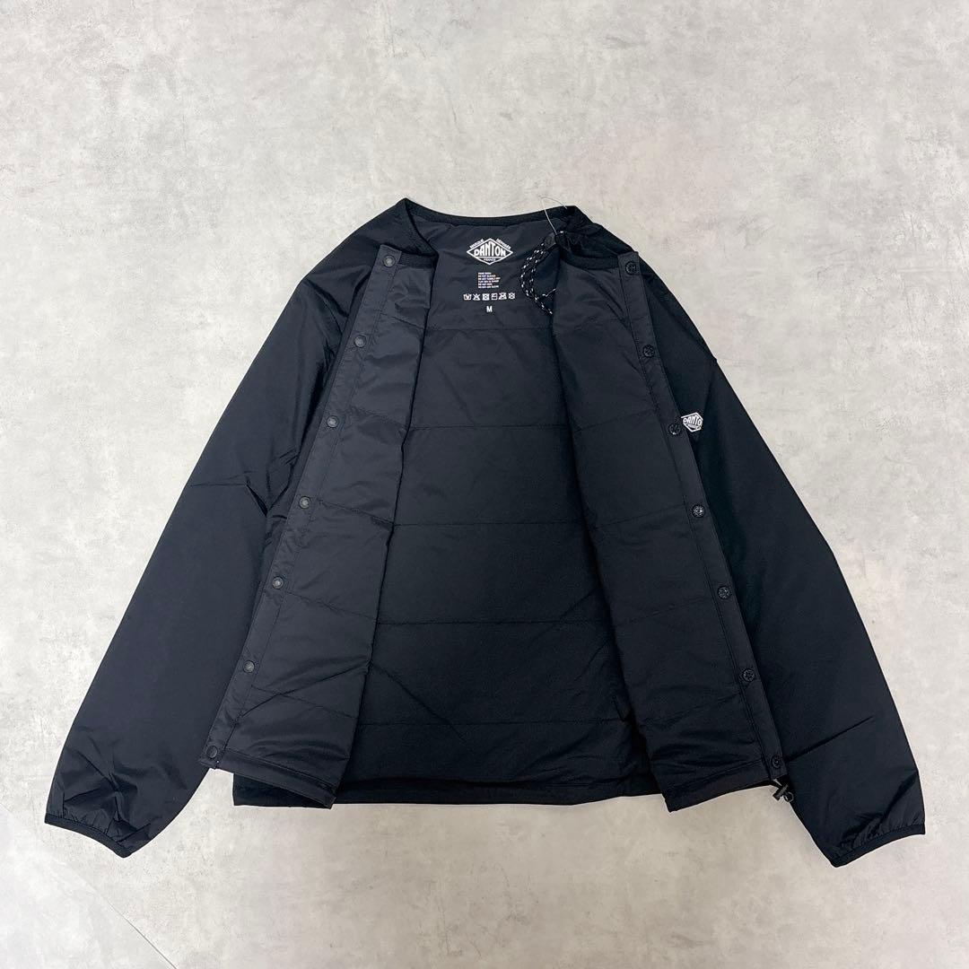 新品◇DANTON インサレーションジャケット　収納袋付◇Mサイズ◇黒