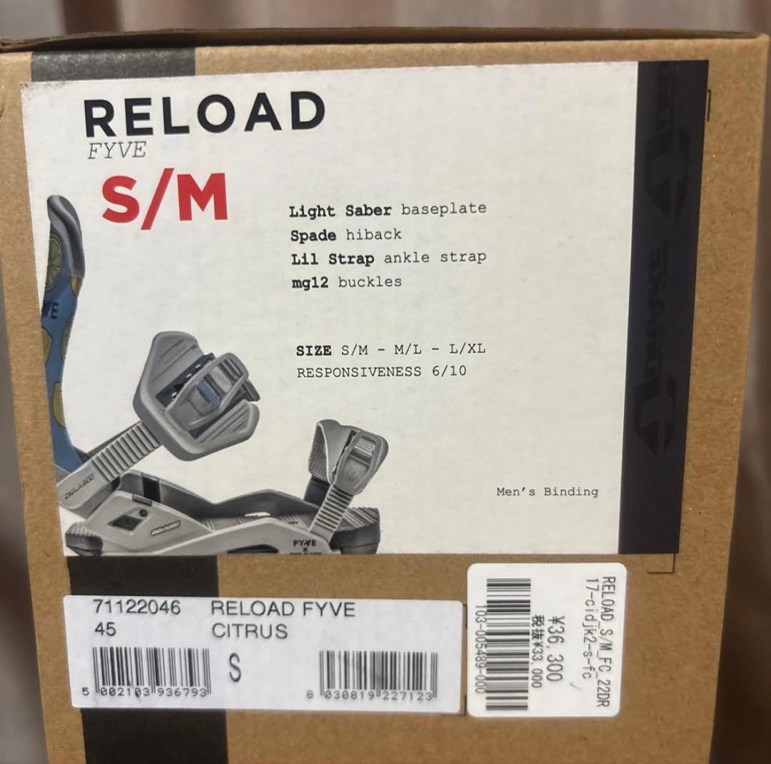 DRAKE RELOAD ドレイク リロード ビンディング S/M FIVE