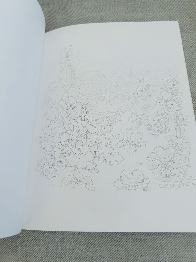 大人の塗り絵 ピーターラビット
