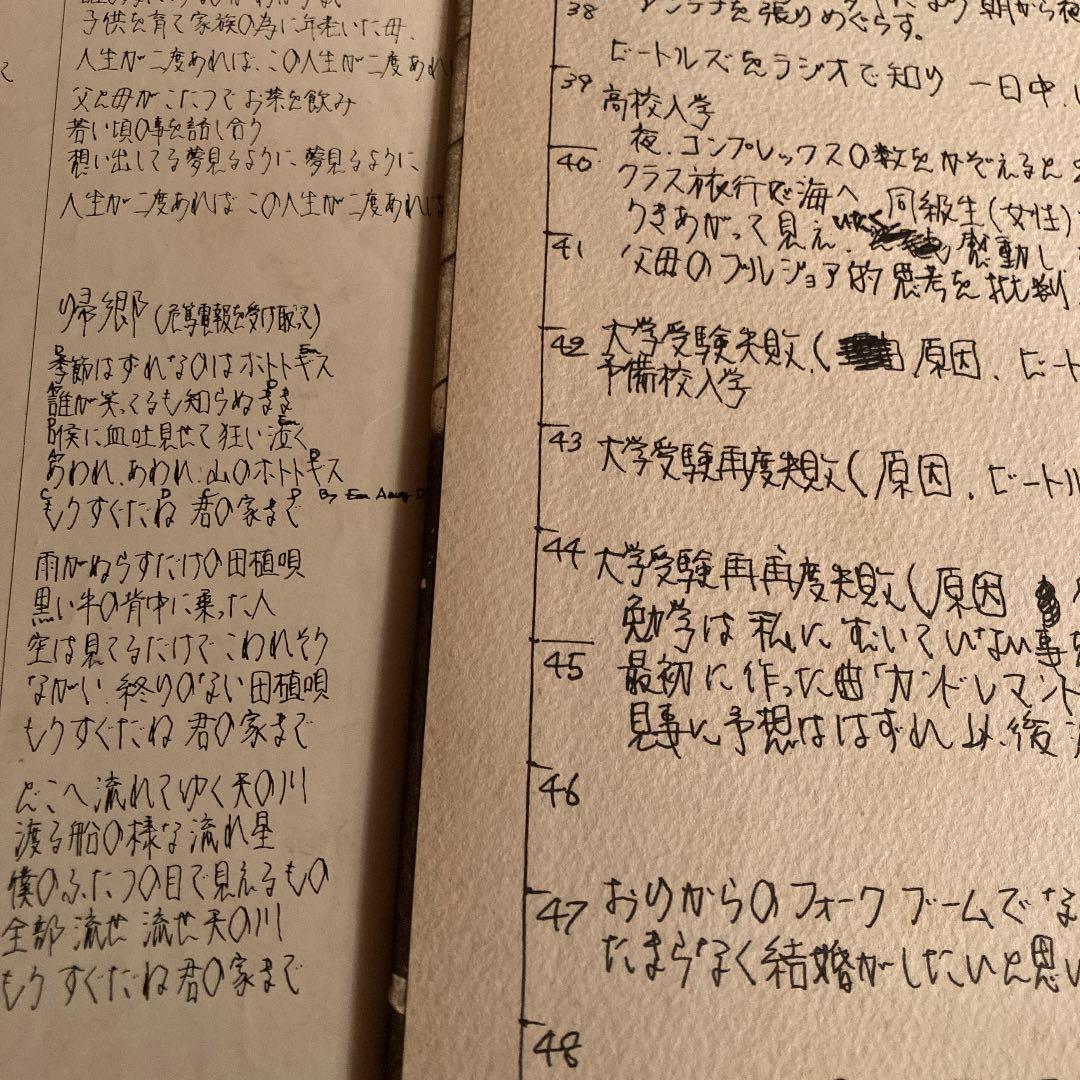 井上陽水　LPレコード　もどり道