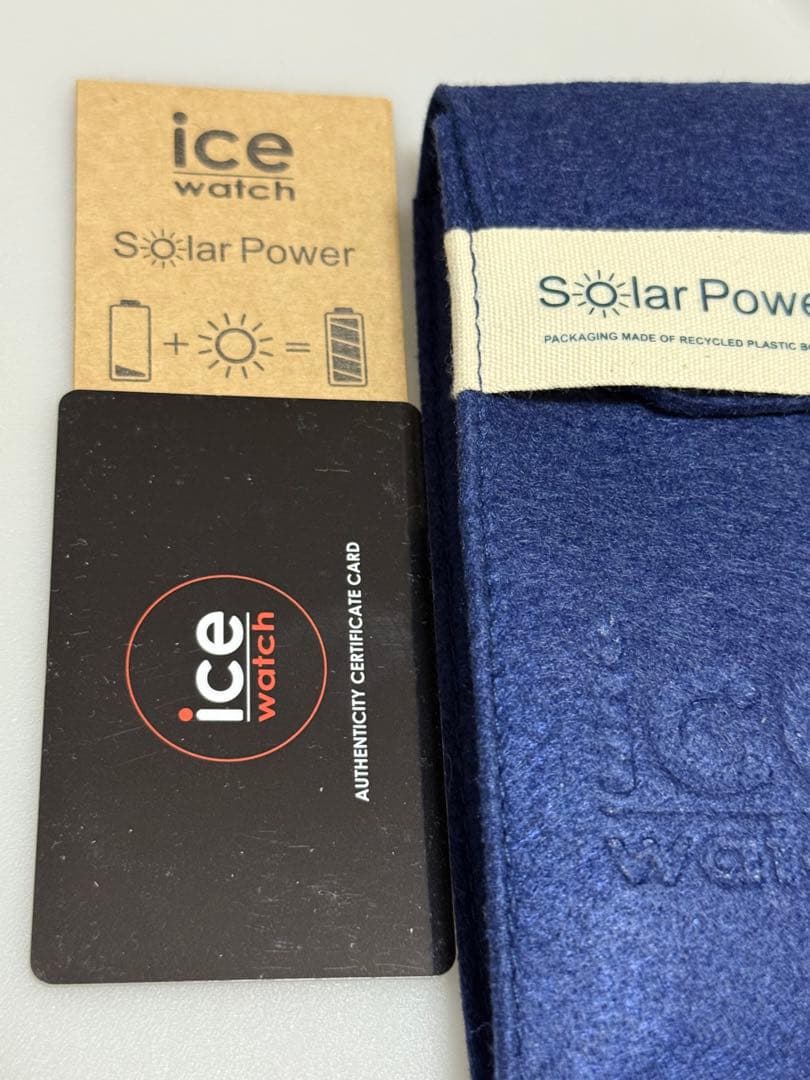 スマイル様Iアイスsolar power ブルーサンセット 020604 美品