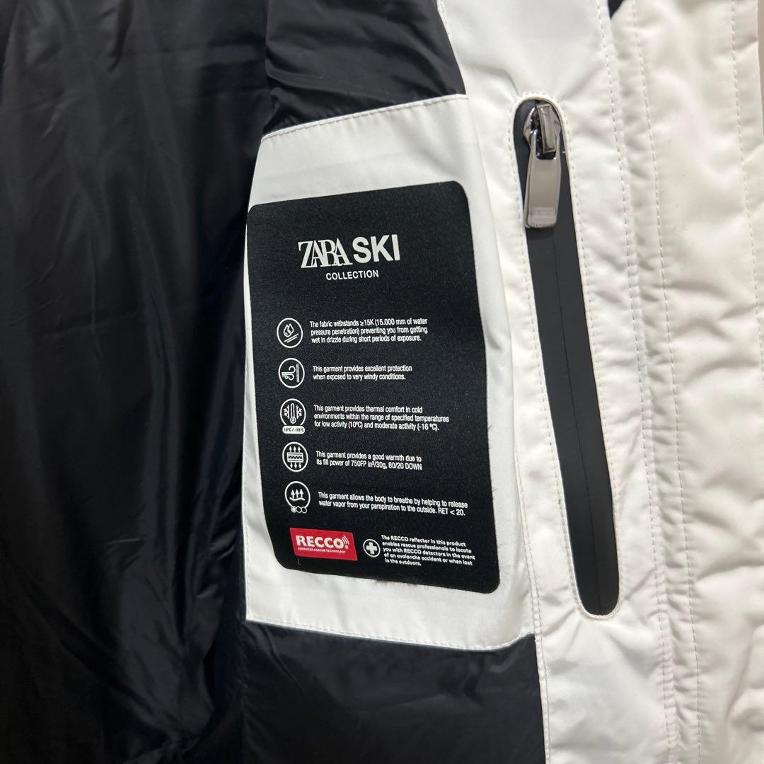 【新品未使用】【希少】ZARAスキーホワイト/ブラック☆完売品