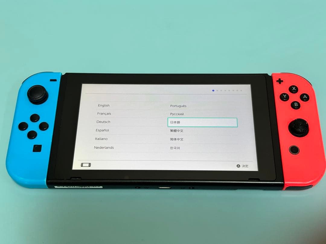 Nintendo Switch ネオンブルー/レッド 本体 フルセット