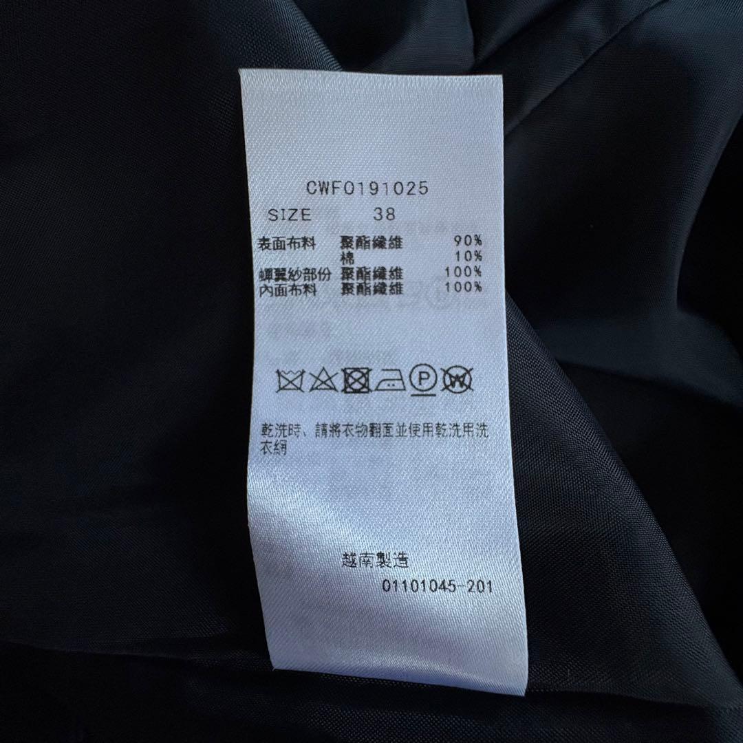 【新品】CELFORD セルフォード タックタイトワンピース ネイビー 38