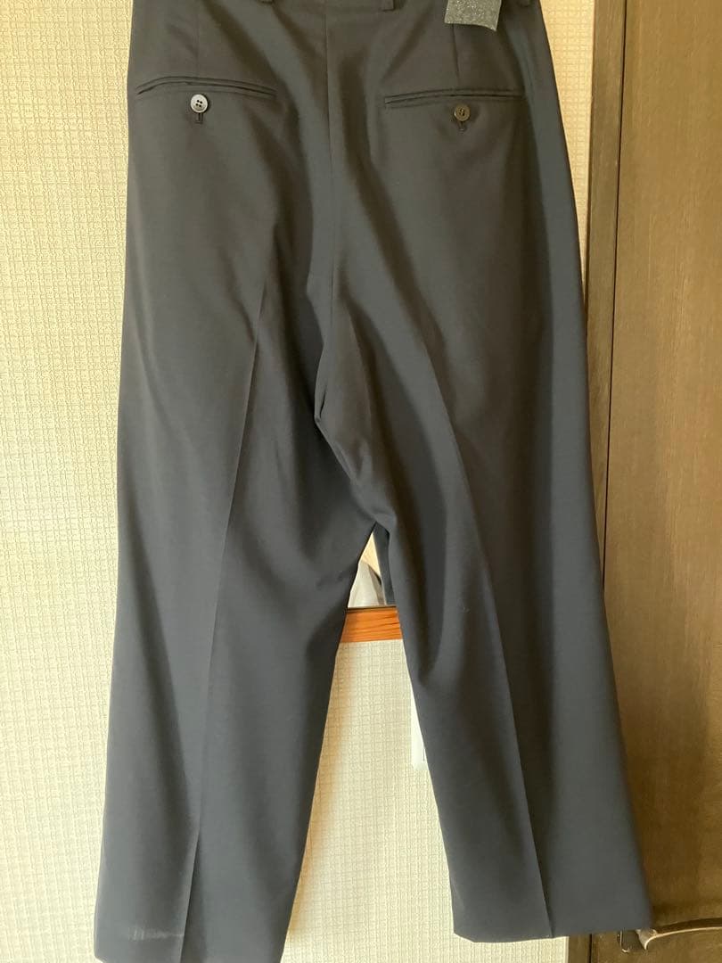 スーツ lidnm SUMMER WOOL WIDE SLACKS
