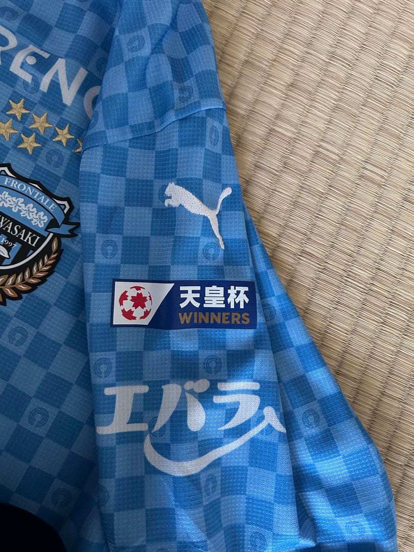 川崎フロンターレ脇坂泰斗選手ユニフォームLサイズと、タオルセット