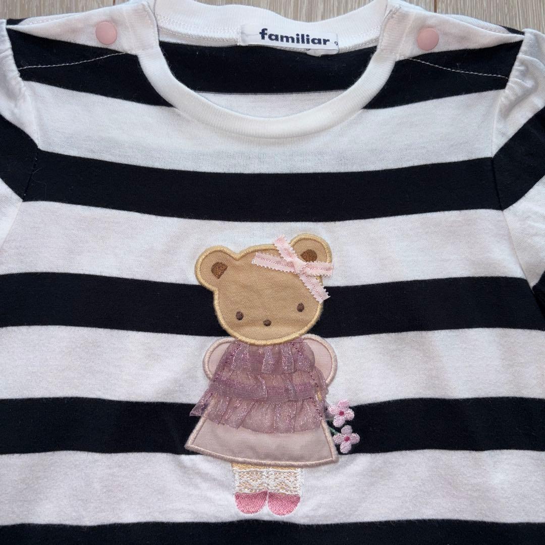 ファミリア 90cm 長袖Tシャツ カットソー