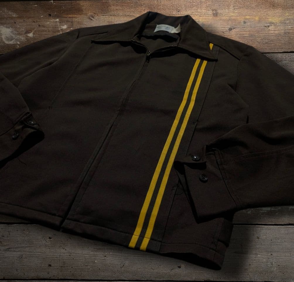60s USA製 スポーツジャケット TALON ZIP ギャバ vintage