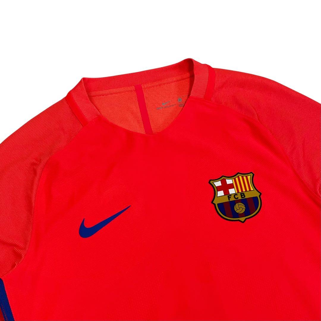 【美品】16/17 FCバルセロナ トレーニングシャツ エアロスイフト NIKE