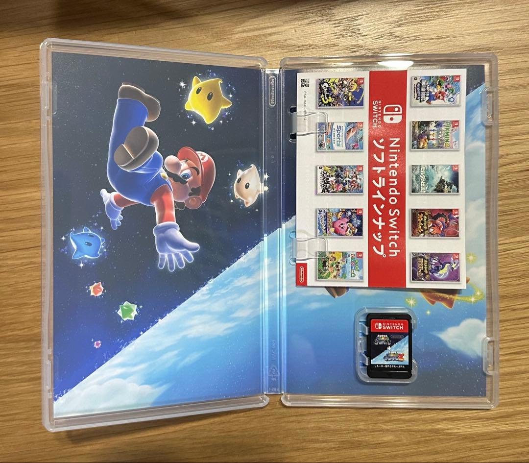 じ*ん様 【ほぼ新品】スーパーマリオギャラクシースーパーマリオギャラクシー2 S