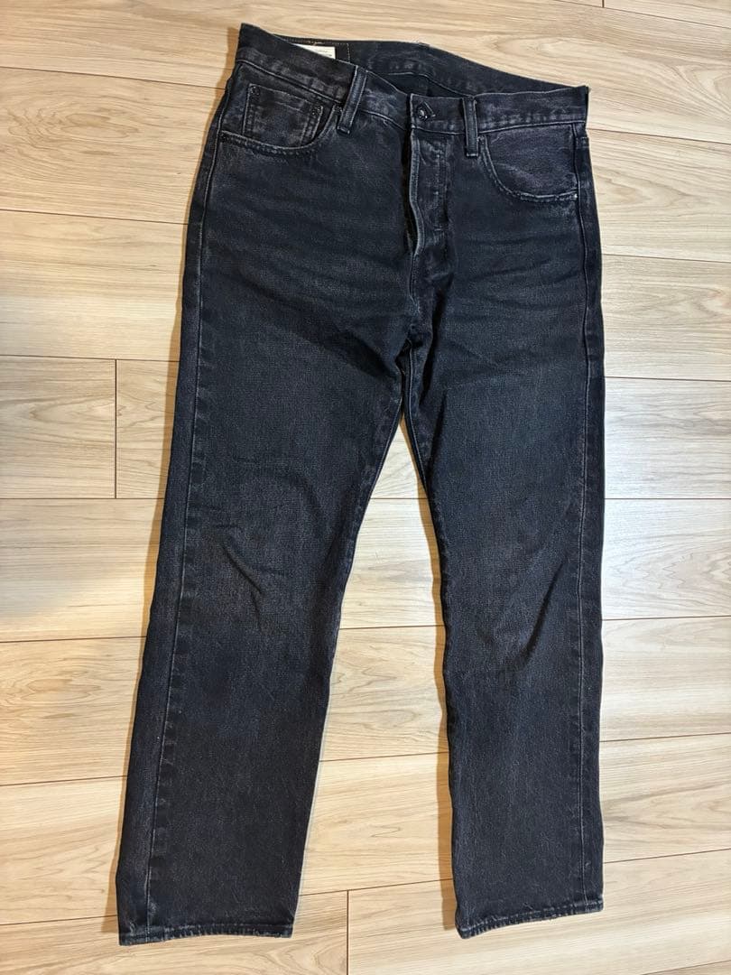 パンツ LEVI'S BIG E 501 BLACK W30 L28