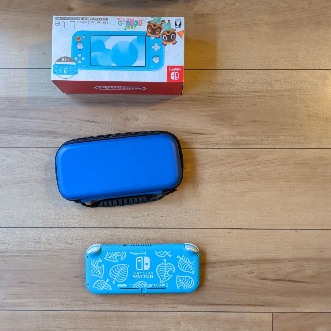 Nintendo Switch Lite 青 あつまれ どうぶつの森デザイン