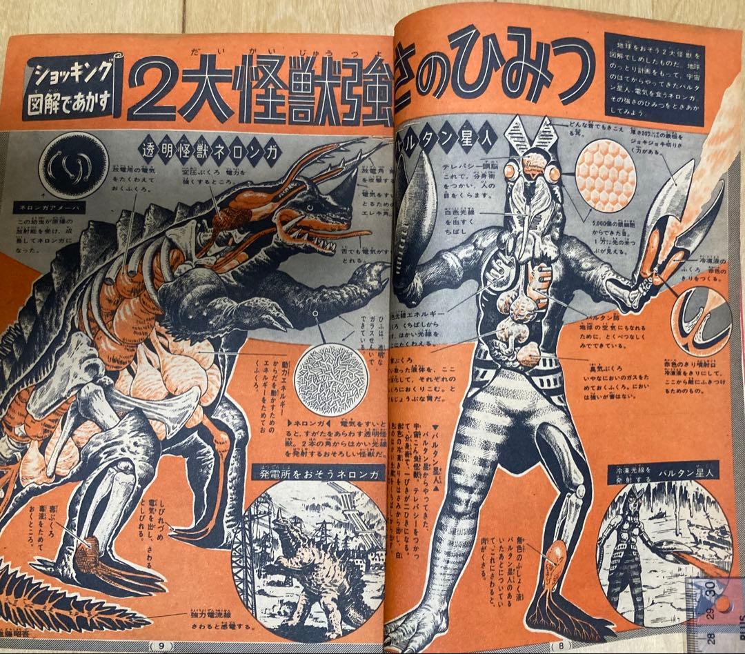 週刊少年マガジン　1966年27号【新連載】ウルトラマン/ 楳図かずお