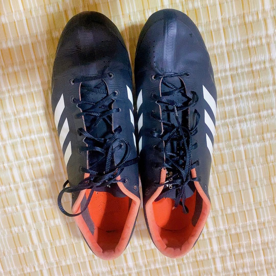 陸上 スパイク ADIZERO アディゼロ 26.5cm アディダス ブラック