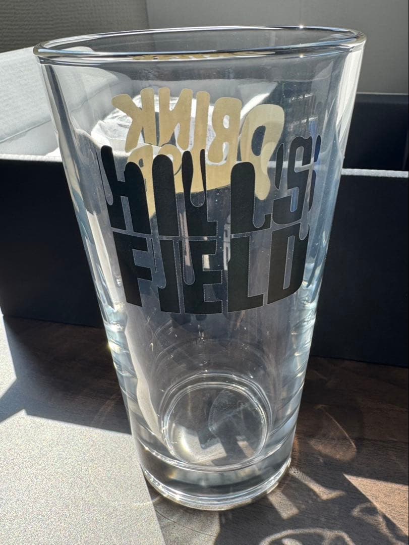 HILLSFIELD 限定 DRINK OR DIE GLASS＋TシャツL