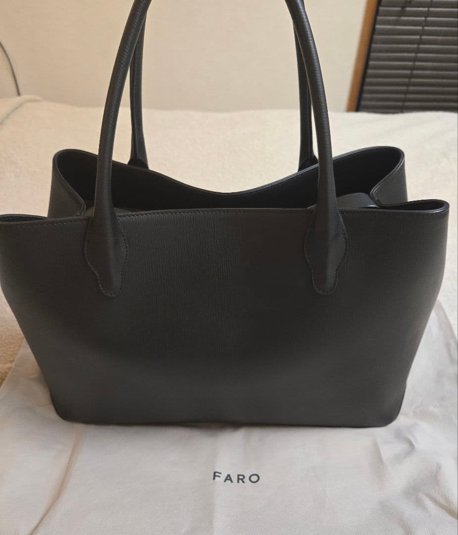 【美品】FARO Cartello Tote Large ファーロ ブラック