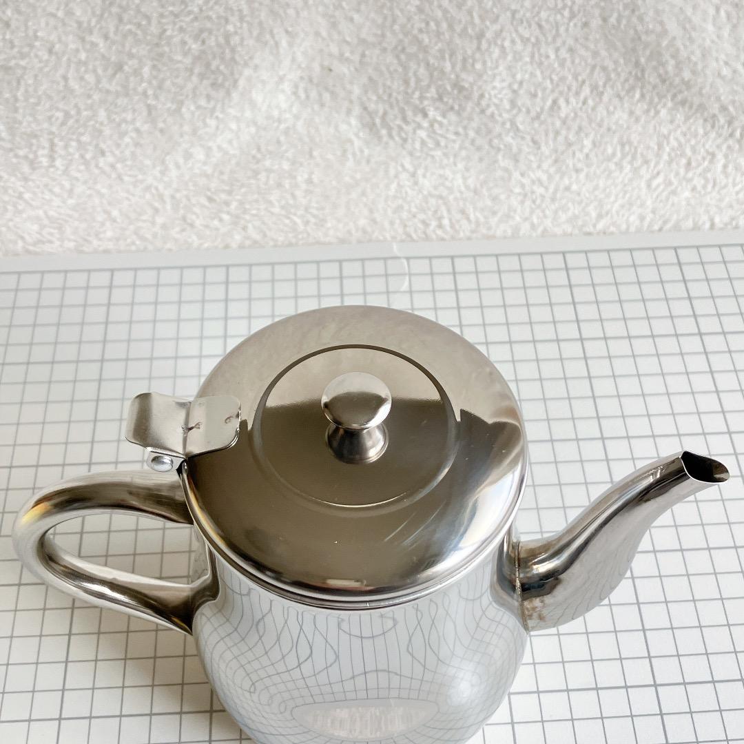 ✨オイルポット 油ポット 油こし器 メッシュフィルター付き ステンレス