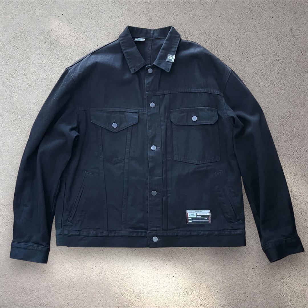 ★GU×ミハラヤスヒロ XL 黒 デニムジャケット