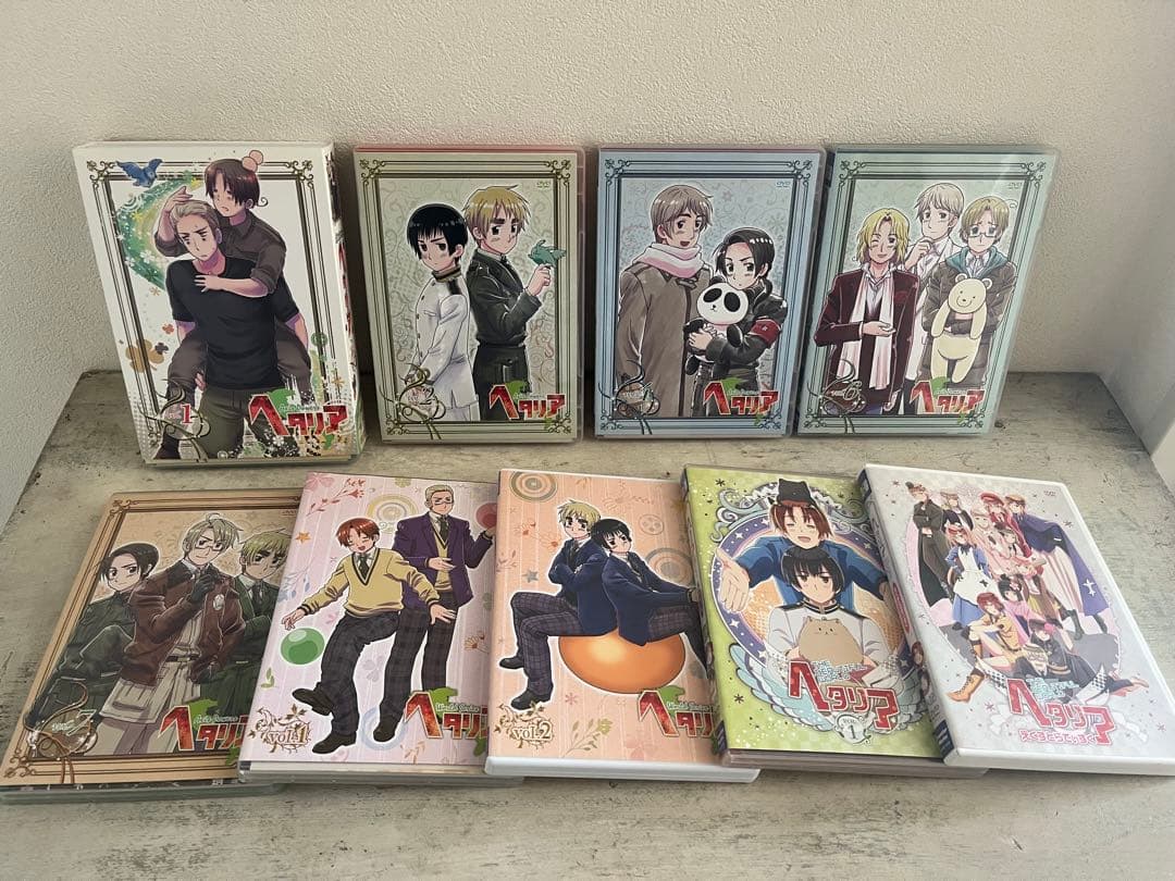 アニメ『ヘタリア』 DVD 9セット