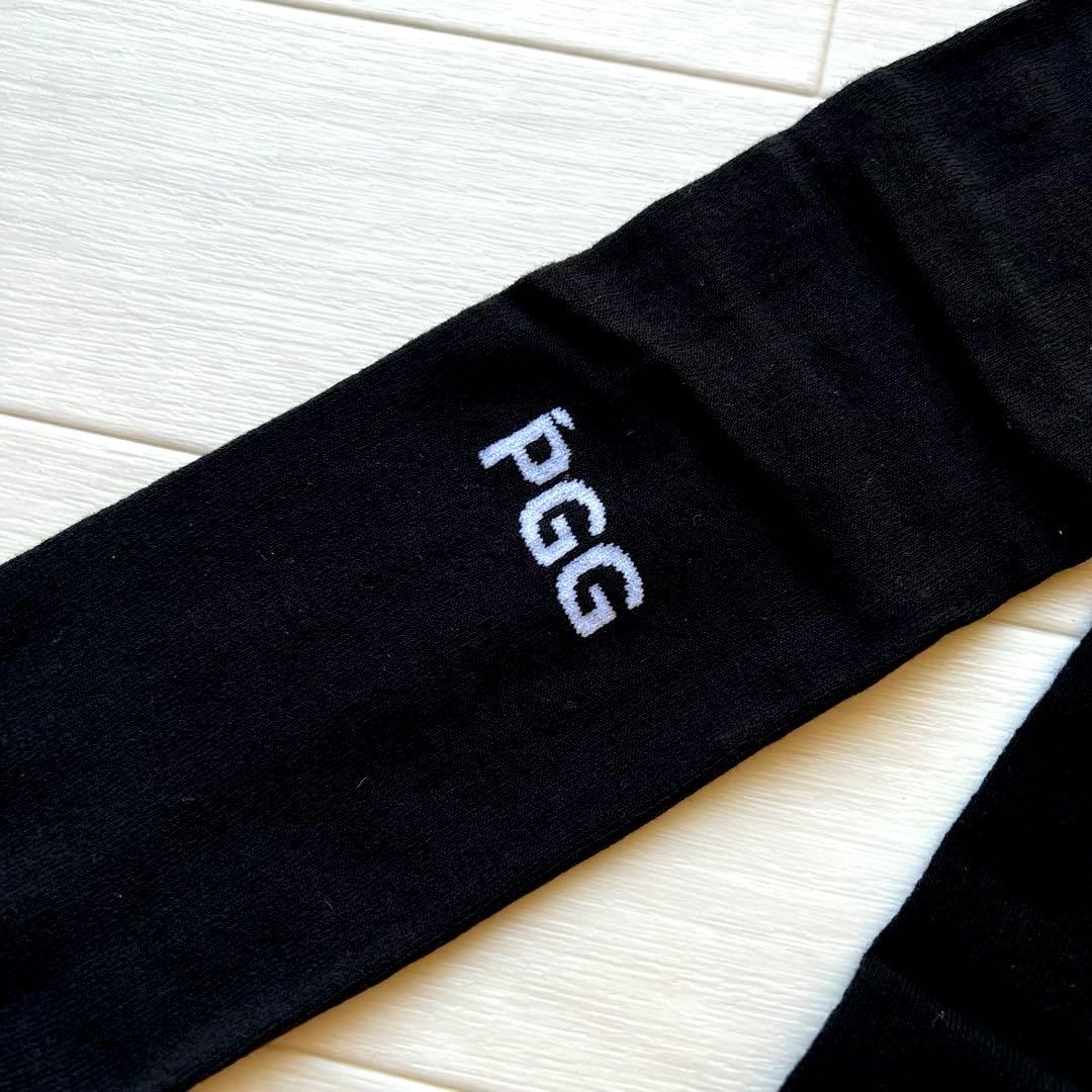新品⭐️パーリーゲイツ 秋冬用レギンス⭐️黒　PG＆ロゴ付き