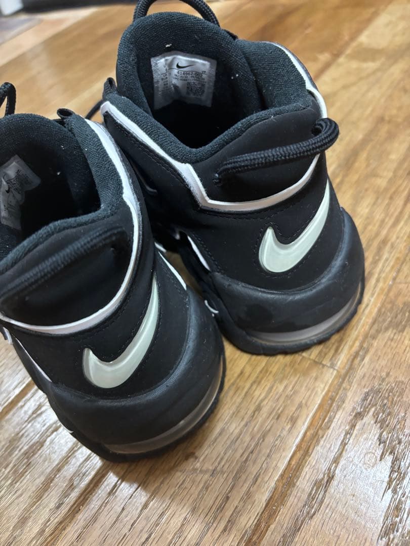 【最終値下げ】NIKE モアテン レディース US6 24cm ブラック 箱無し