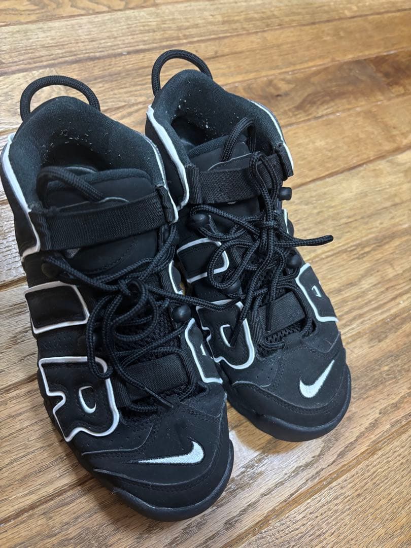 【最終値下げ】NIKE モアテン レディース US6 24cm ブラック 箱無し