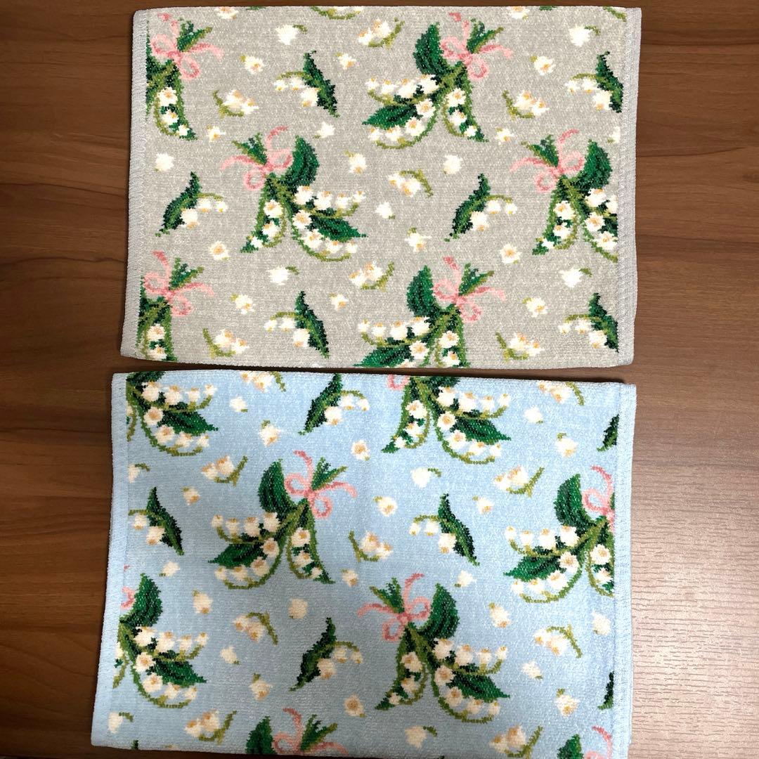 【新品未使用】フェイラー★ハンドタオル37×80★ピュールミュゲ すずらん