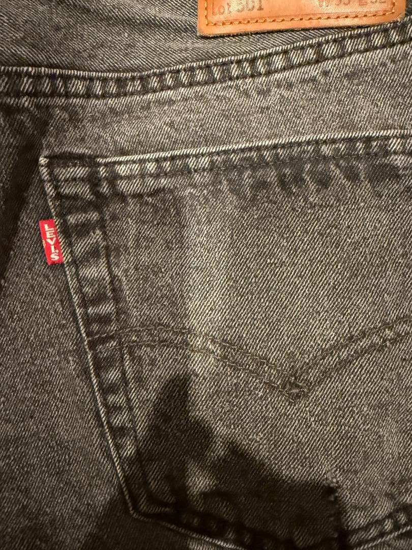 LEVI'Sリーバイス501デニム セルビッジ仕様の501赤耳モデル