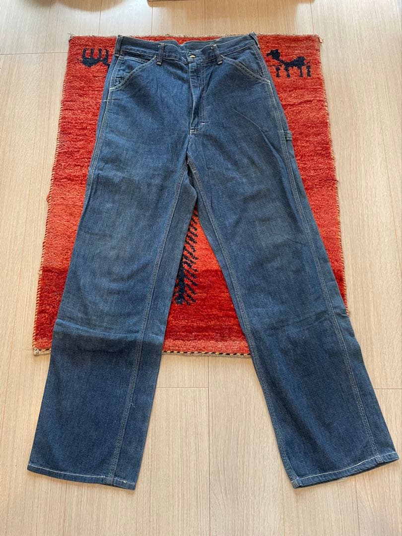 vintage 70's80‘s Lee ペインターパンツ TALON42