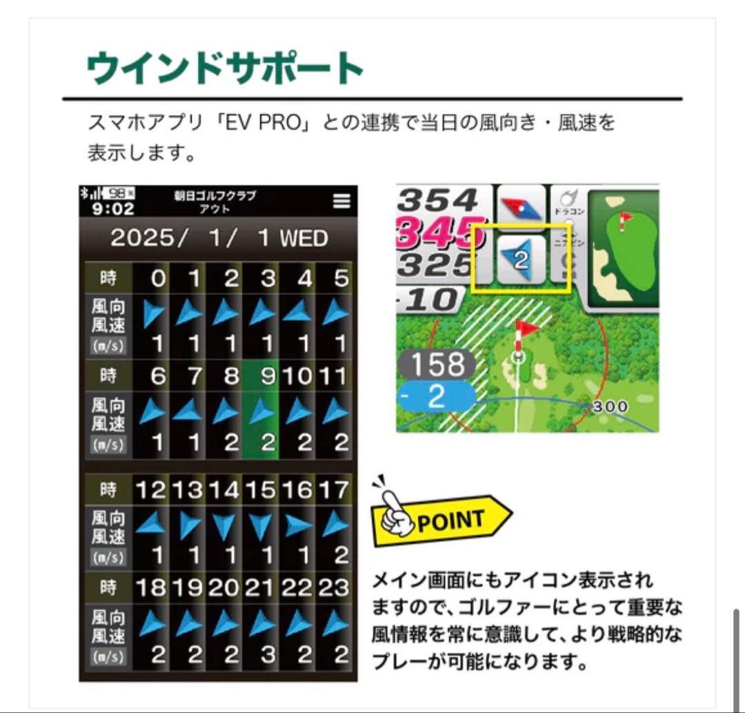 ラウンド用品・アクセサリー EAGLE VISION NEXT G EV-438