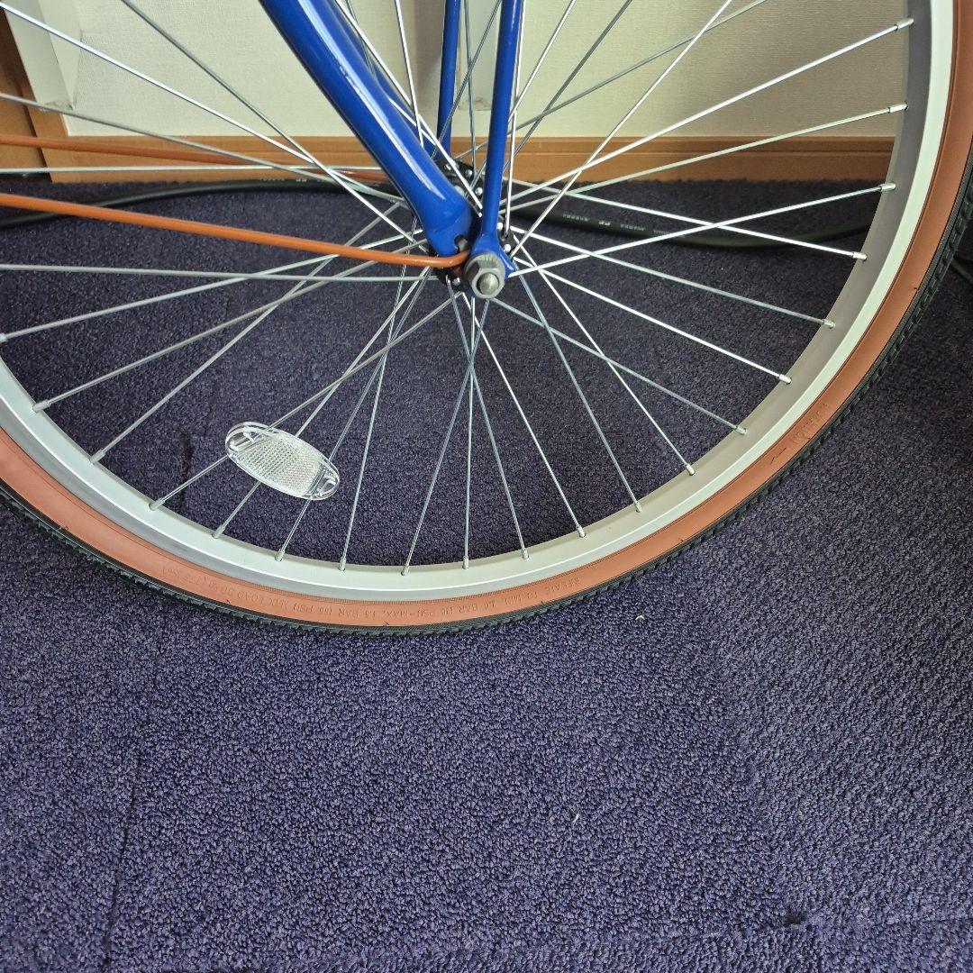 27日まで掲載 24型折畳自転車 シンプルスタイル （6段変速）
