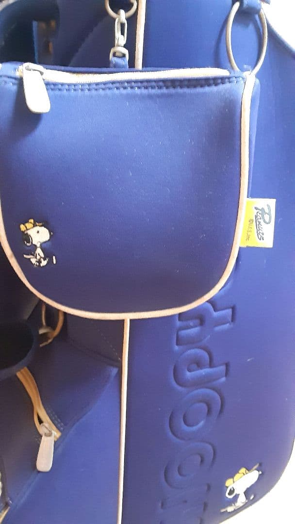 【希少】SNOOPY GOLF スヌーピー キャディバッグ ゴルフバッグ