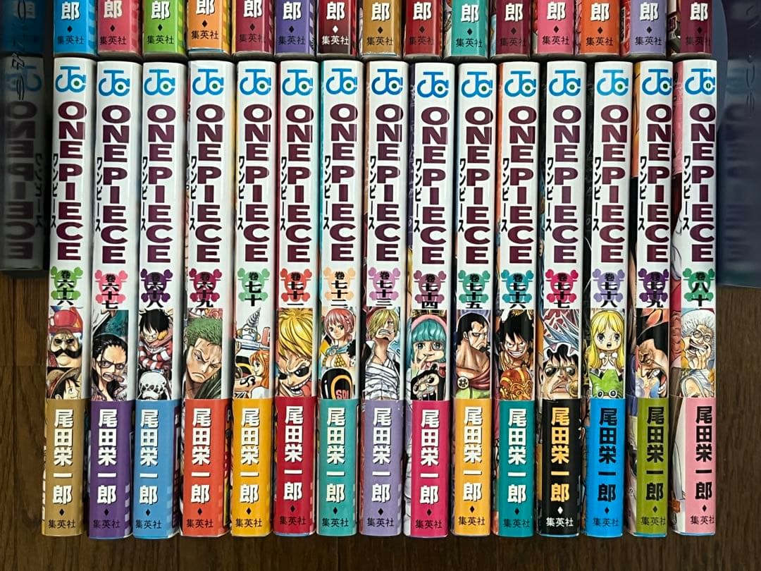 初版 ONE PIECE 51巻〜80巻 セット ワンピース 注文カード付き