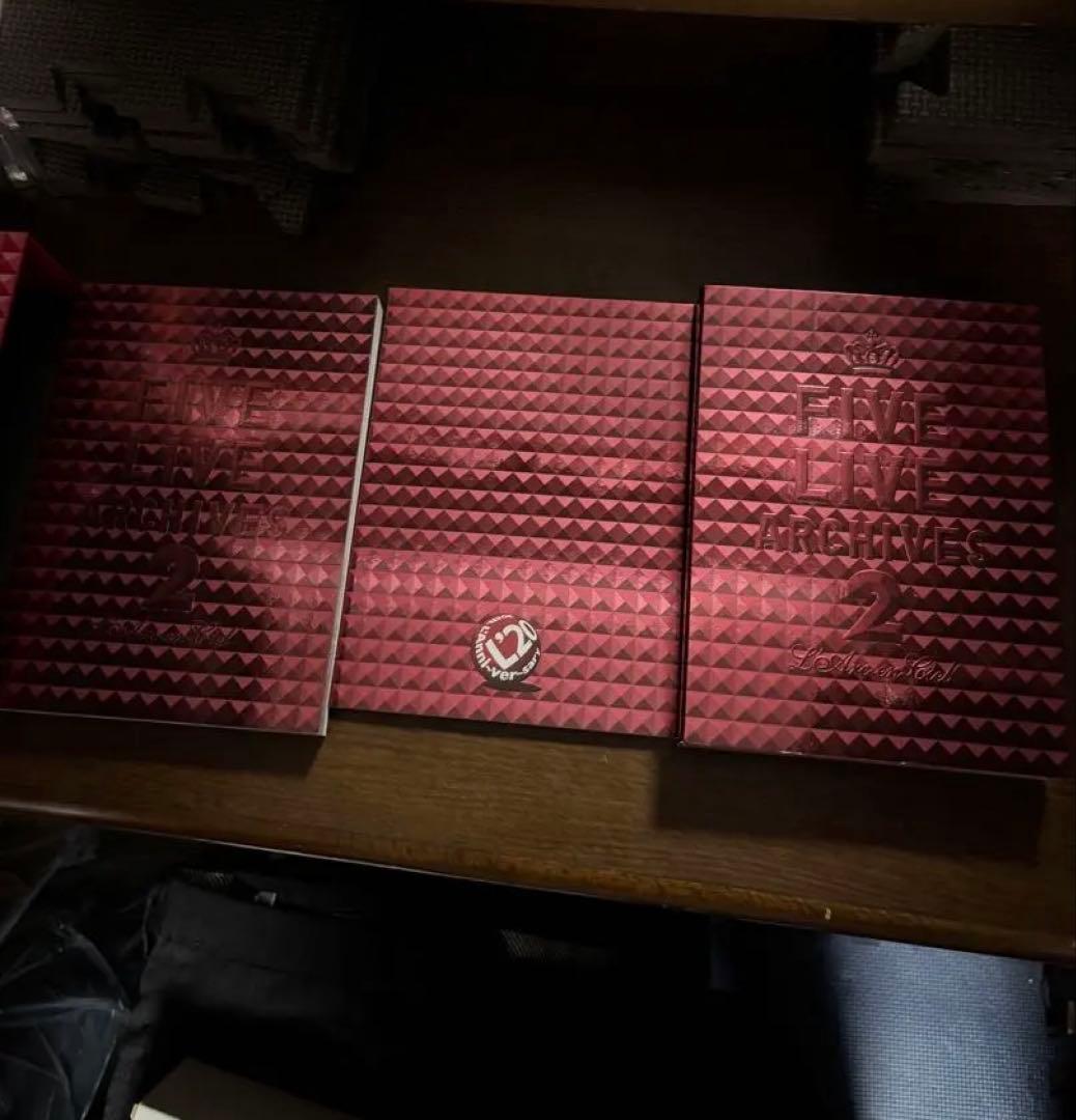 ラルク　FIVE LIVE ARCHIVES & ARCHIVES 2 セット