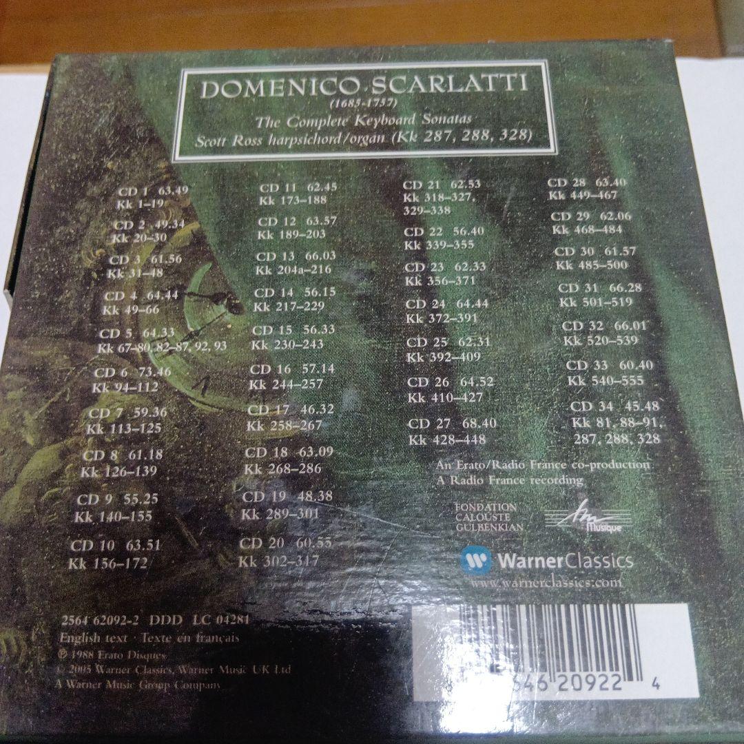 クラシック Sbarlatti The Keyboard Sonatas 34CD