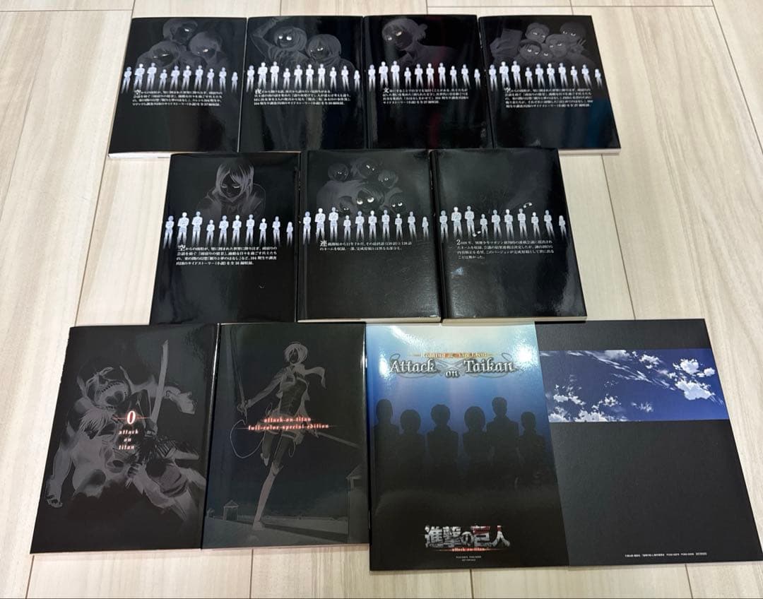 進撃の巨人　ショートストーリーズ+ビギニング+エンディング+DVD特典4冊