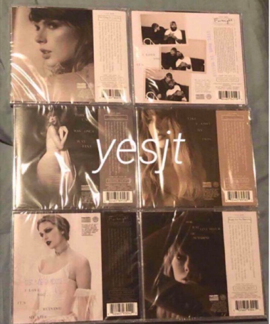 【新品送料無料】Taylor Swift TTPD 6枚 テイラー・スウィフト