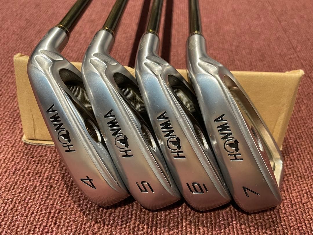 【美品】HONMA BERES MG703 アイアン 8本セット 星2 R