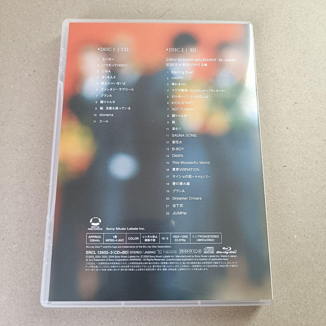 DISH// 初回生産限定盤〈CD＋Blu-ray〉アレンジ aRange