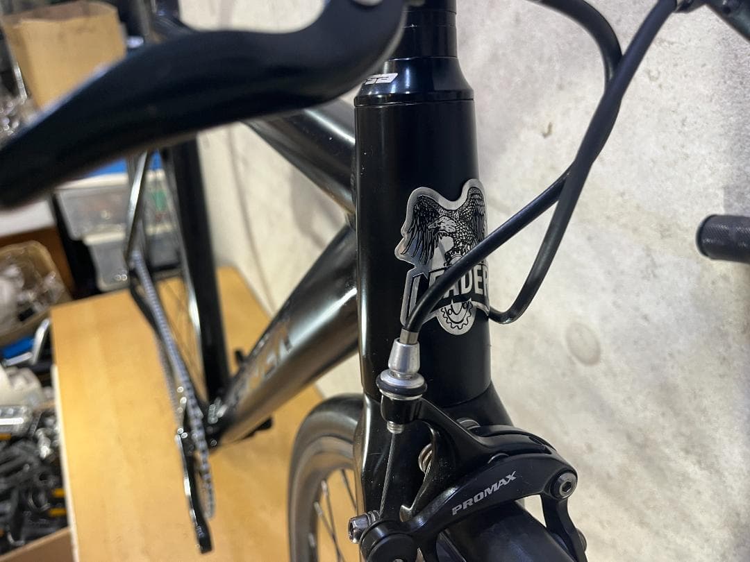 LEADER　721　ピスト　シングル　ドロップハンドル サイズM