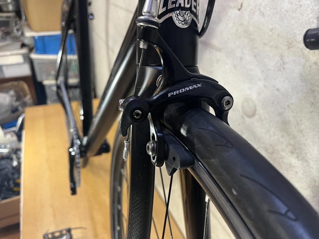 LEADER　721　ピスト　シングル　ドロップハンドル サイズM