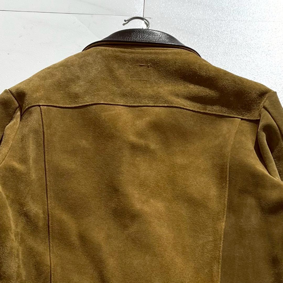 24ss　美品　リアルマッコイズ　ラフアウトレザー　ウエスタンジャケット　タグ付