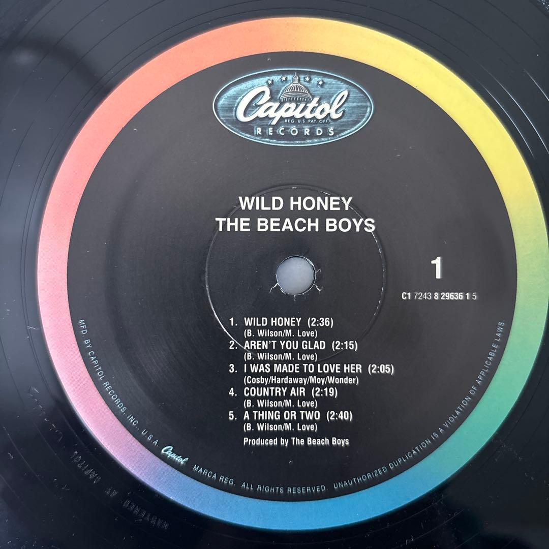 The Beach Boys Wild Honey 再発Lp