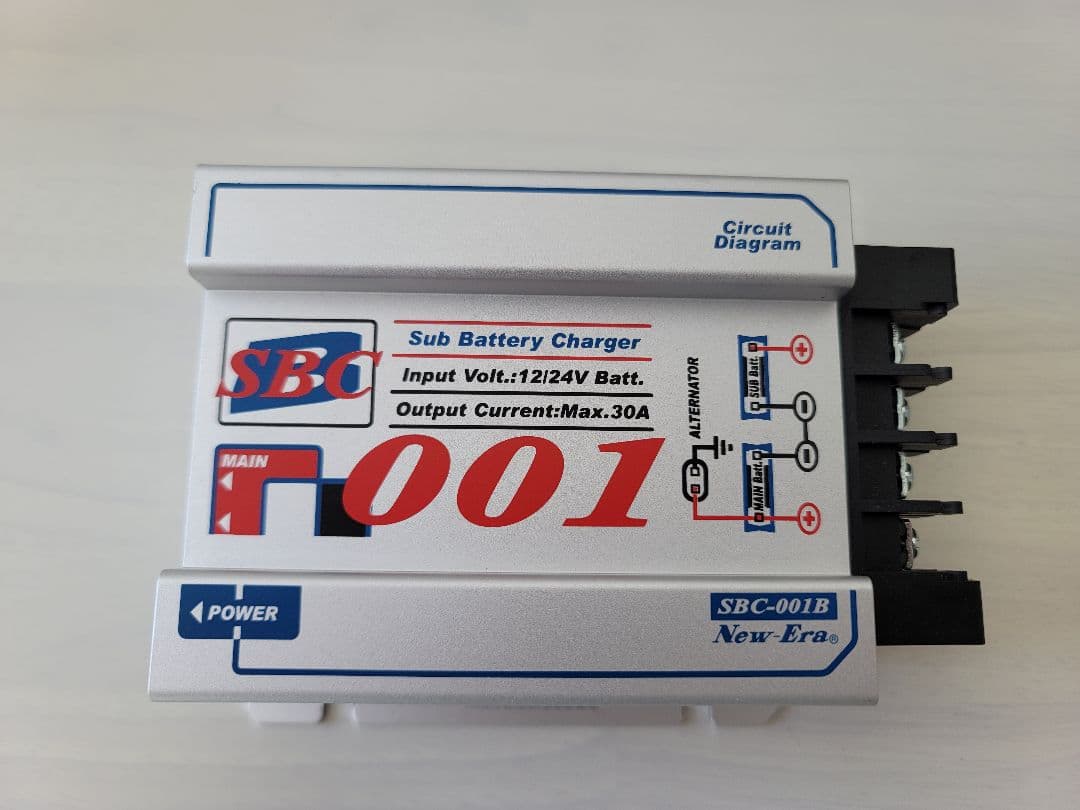 【サブバッテリーチャージャー】New-Era SBC-001B