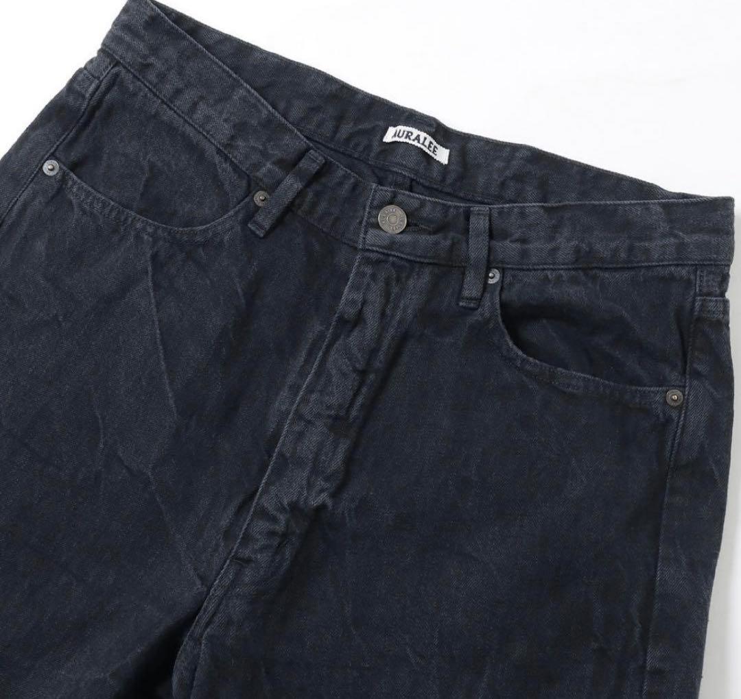 パンツ AURALEE SELVEDGE FADED LIGHT DENIM 3