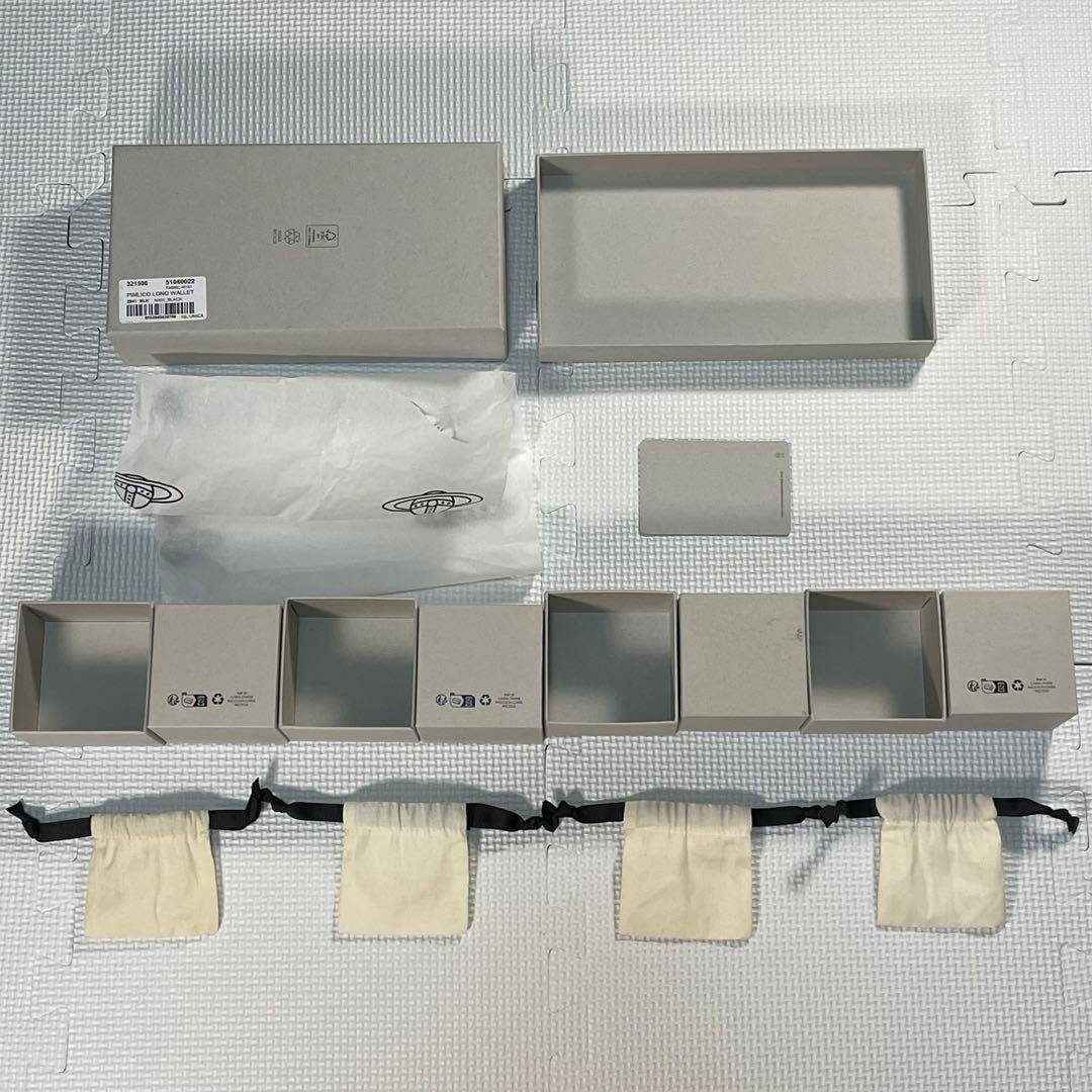 美品 ヴィヴィアンウエストウッド 空箱 5個セット 収納袋 長財布 アクセサリー