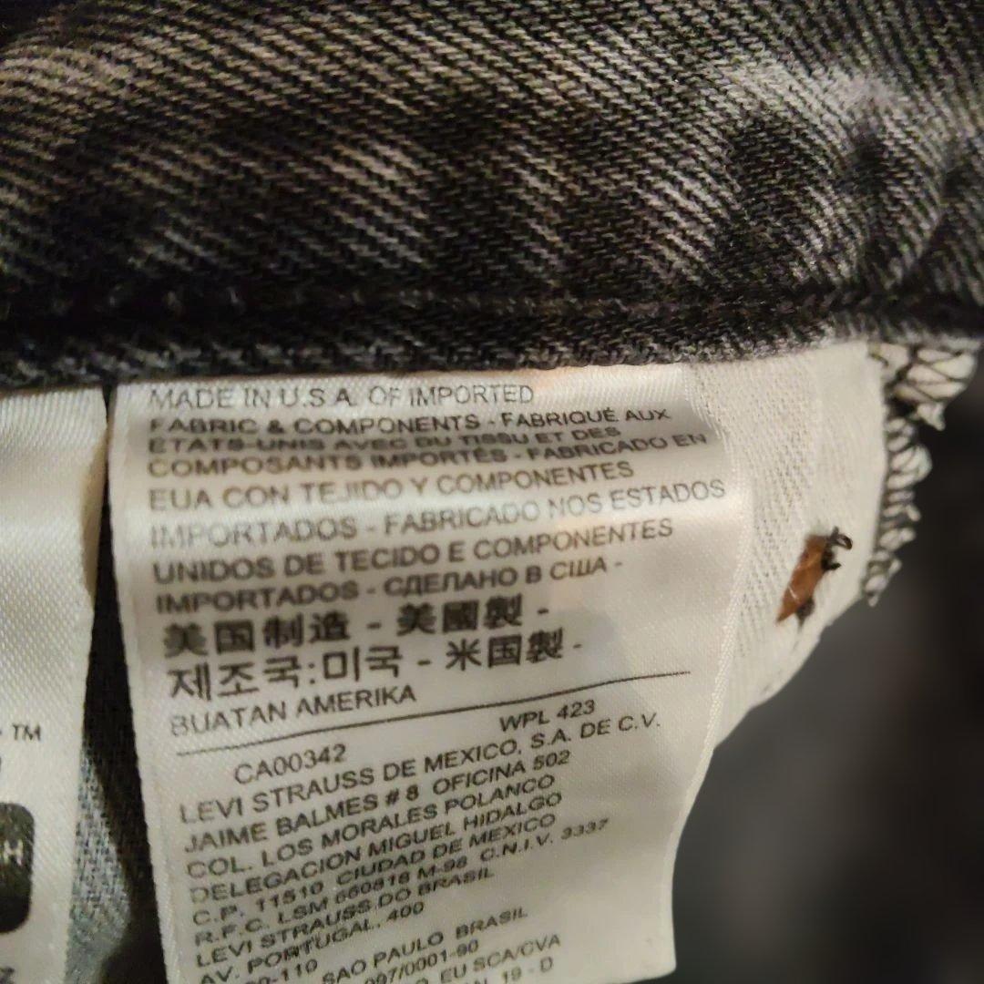 Levi’s 501 USA製 ブラックフェード 雰囲気抜群 アメリカ製