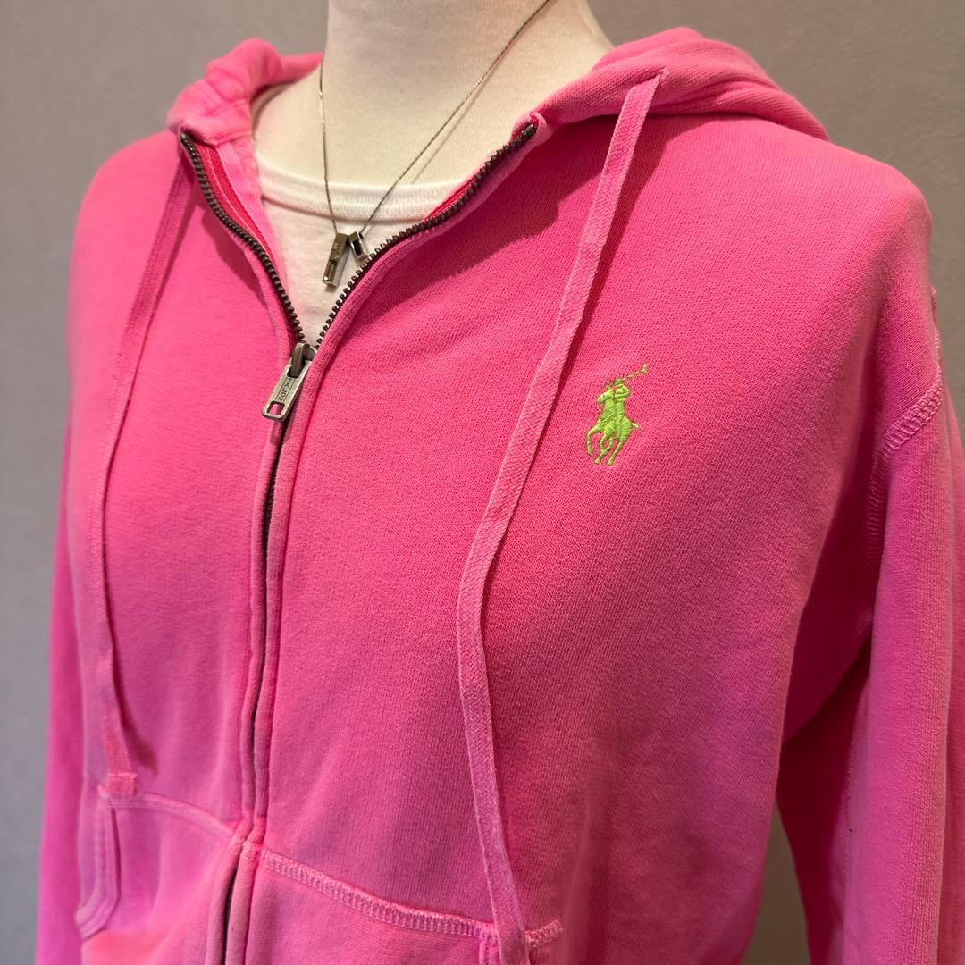 トップス POLO RALPHLAUREN archive logo parker Y2K
