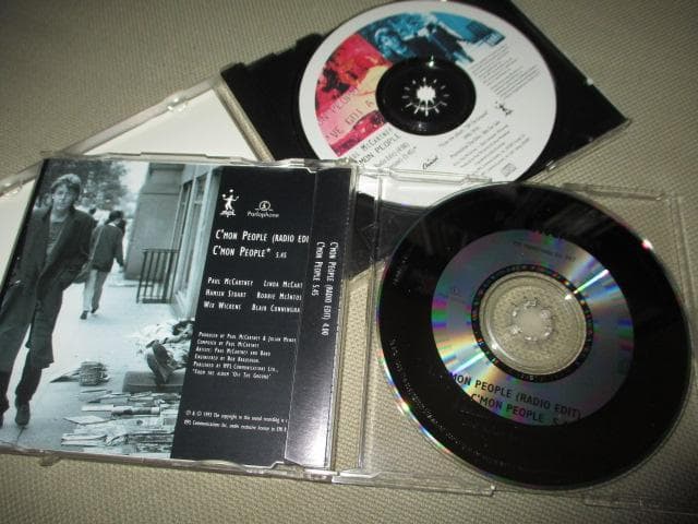 洋楽 paul mccartney c'mon people (UK/US!!)